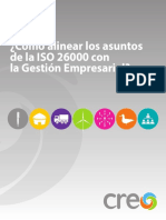 Cómo Alinear Los Asuntos de La ISO - 26000 Con La Gestión Empresarial