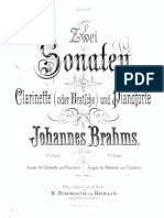 Brahms Sonata Op. 120 n.1