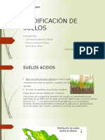 Acidificación de Suelos