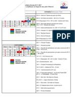 Calendário Escolar 2017