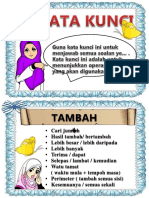 Kata Kunci 4 Operasi