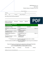 Registration For Iapm 1