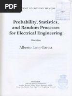 Alberto - Leon-Garcia 2009 Student Solutions Manual