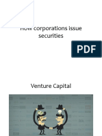 How Corporations Issue Securities