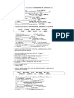 Gerunds and Infinitives Worksheet