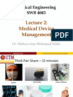 Clinical Engineering SWB 4043: Medical Device Management