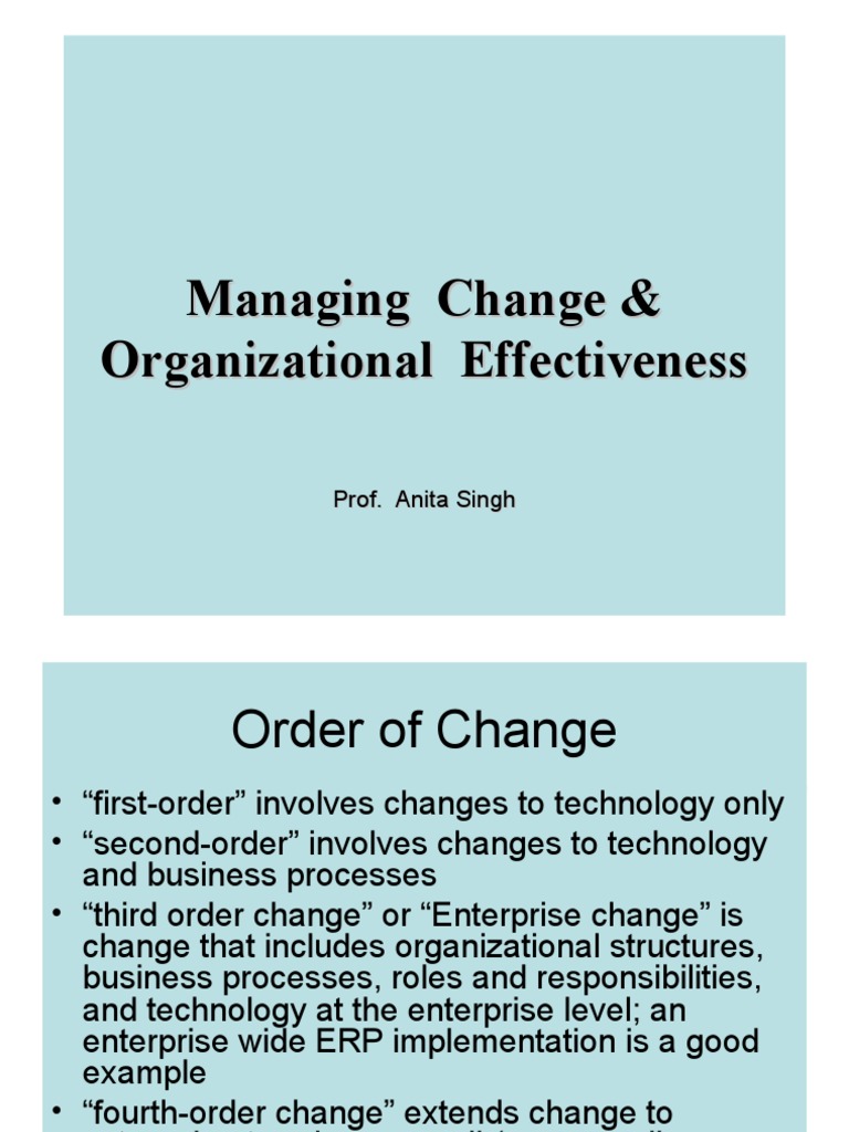 Change Management Strategies Explained | PDF | Organization Development ...