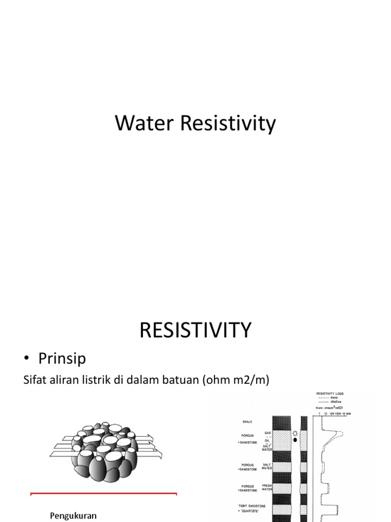 Rumus Resistivitas Air dan Batuan | PDF