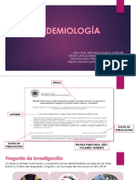 Epidemiologia Articulo