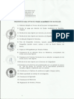 Requisitos y Nuevos Conceptos de Pago - Bachiller, Título Profesional y Maestría