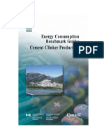 Energy Consumption Benchmark Guide: Cement Clinker Production