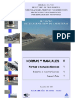 Normas Y Manuales V: Proyecto Sistema de Gestión de Carreteras