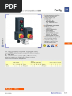 ConSig 8040 Control Device Overview | PDF | Switch | Electromagnetism