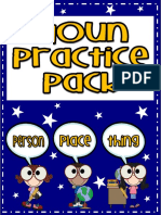 Nouns Practice Pack Freebie