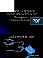 New and Re-Emerging Disease Control Policy and Management