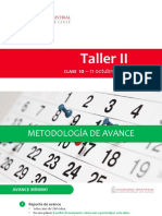 Taller II: Metodología de avance y validación de ideas