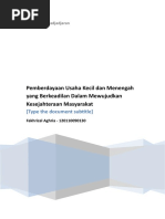 Download Pemberdayaan Usaha Kecil Dan Menengah Yang Berkeadilan Dalam Upaya Mewujudkan Kesejahteraan by aghria SN36377273 doc pdf