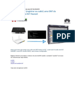Como Adicionar Uma ONT em Uma OLT Da HUAWEI