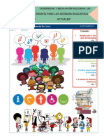 Diversidad y Educacion Inclusiva. Un Desafio para Los Sistemas Educativos Actuales PDF