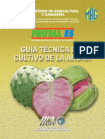 Guía técnica del cultivo de la anona en El Salvador