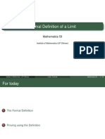M53 Lec1.6 Formal Definition of A Limit PDF