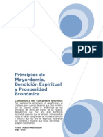 Principios de Mayordomía