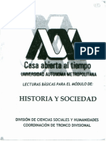 Historia y Sociedad