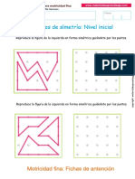 12 Trazos de Simetría - Inicial PDF