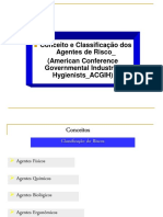 Agentes de Risco Classificação e Conceitos