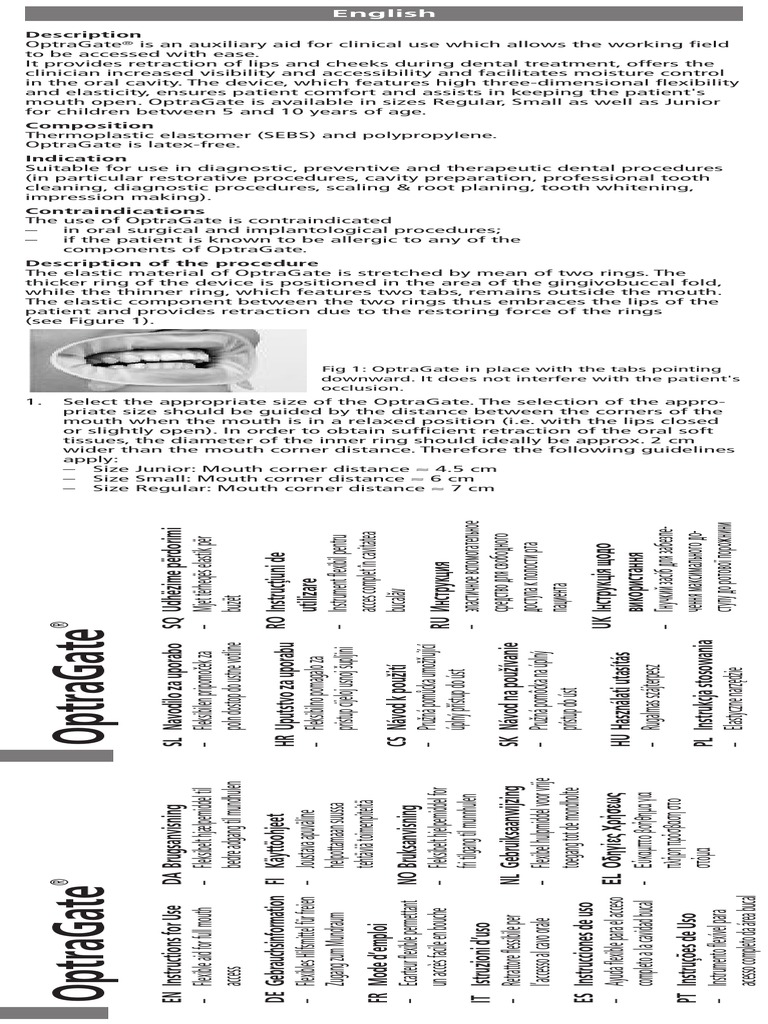 Optra Gate | PDF | Mouth | Health Sciences