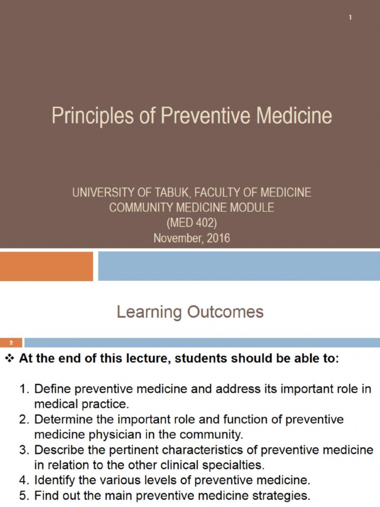 4 Principles Of Preventive Medicine Pdf