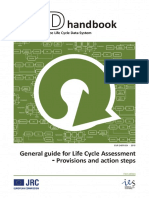 General Guide For Life Cycle Assessment - Provisions and Action Steps