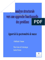 DR CHERIFI 23-09-2014 Cours ISFP Proteomique PDF