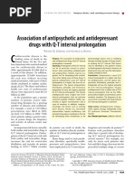 MEDSCAPE ACCOUNT QT - Association of Antipsychotic and Antidepressant Drugs With Q-T Interval Prolongation