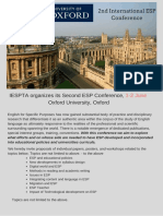 ESP Conference Oxford