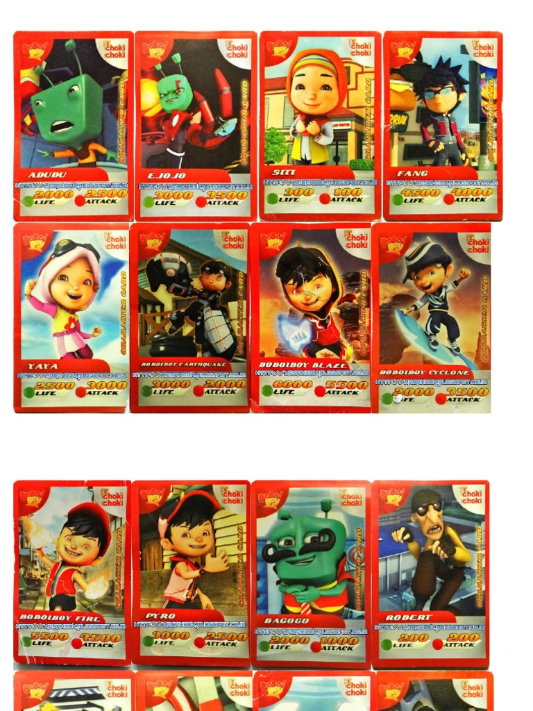 Boboiboy Pdf