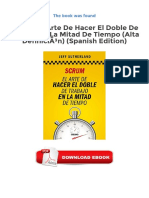 Free Ebooks Scrum El Arte de Hacer El Doble de Trabajo en La Mitad de Tiempo Alta Definición Spanish Edition Available To Downloads