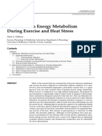 Alterations in Energy Metabolism During Exercise and Heat Stress 2001