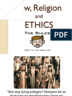 Law, Religion and Ethics