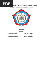 Download Makalah Tentang Perancangan Program Sistem Kasir Toko Kelontong by Hendrawan SN363797099 doc pdf