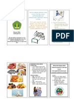 Leaflet Nutrisi Untuk Pasien Pasca Operasi