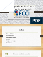 Inteligencia Artificial en La Industria Automotriz