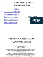 Generaciones de Las Computadoras Saul Luna Gallegos