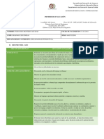 Ejemplo de Informe de Evaluación