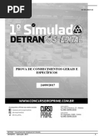SIMULADO DETRAN