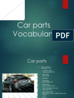 10 the Parts of a Car. Las Partes de Un Auto