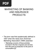 Download MARKETING OF BANKING AND INSURANCE PRODUCTS by sarkct SN36380369 doc pdf