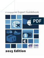 Philippine Export Guidebook 2015