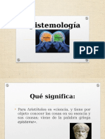 1 Epistemología