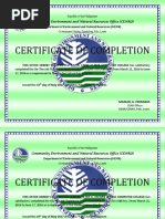 Certificate of Service Rendered | PDF
